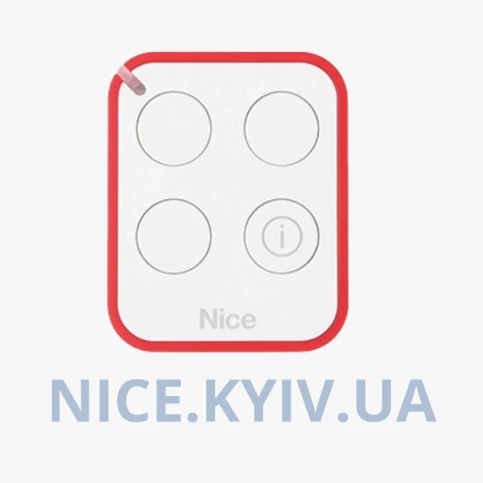 ON3EBD – Пульт керування Nice 3-х канальний